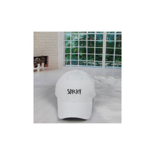 1pcs/lot korean style woman Letter SORRY Embroidered Baseball Cap unisex canvas casual baseball cap