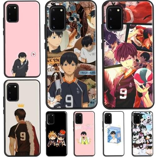 Tobio Kageyama Haikyuu For Samsung Note 20 Ultra Note 10 Plus Case For Galaxy S21 S8 S9 S10 Plus S20 FE Coque