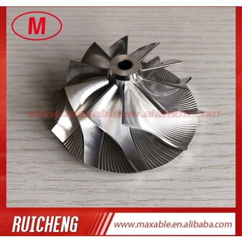 CT26 50.39/67.00mm 10+0 blades high performance turbo billet/milling/aluminum 2618 compressor wheel