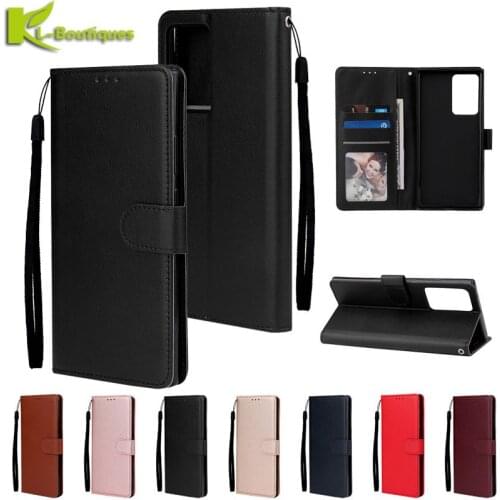 Note 20 Ultra Leather Case on For Coque Samsung Galaxy Note 20 Ultra Case Samsung Note 20 Cover Flip Wallet Phone Cases Etui