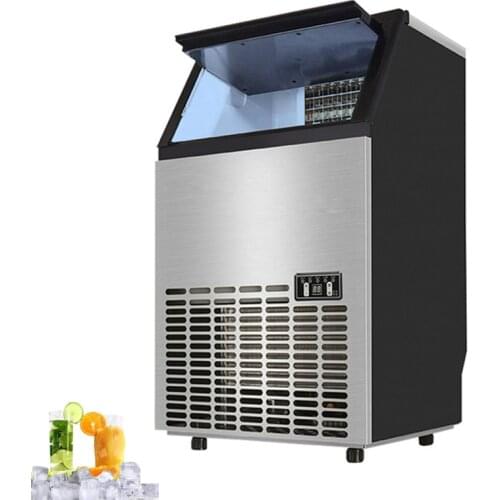 50kg / 24h Ice Maker Commercial Cube Ice Machine Automatic Home Ice Making Machine For Bar Coffee Shop Tea Shop