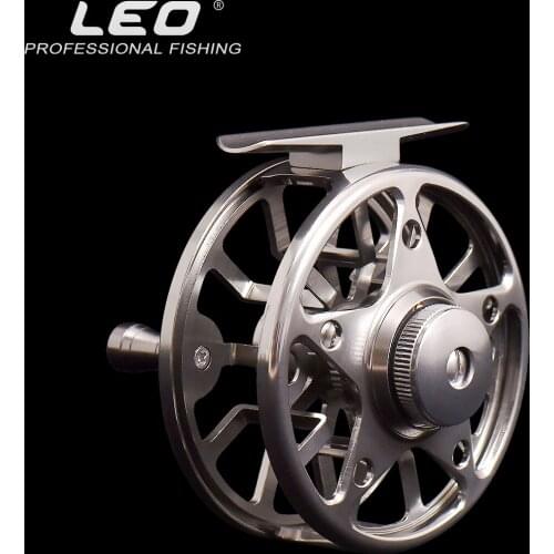 LEO all-aluminum alloy CNC bearing 2+1BB ice fishing Reel Wheel fly fishing gear Carretilha de pesca baitcasting molinete reel