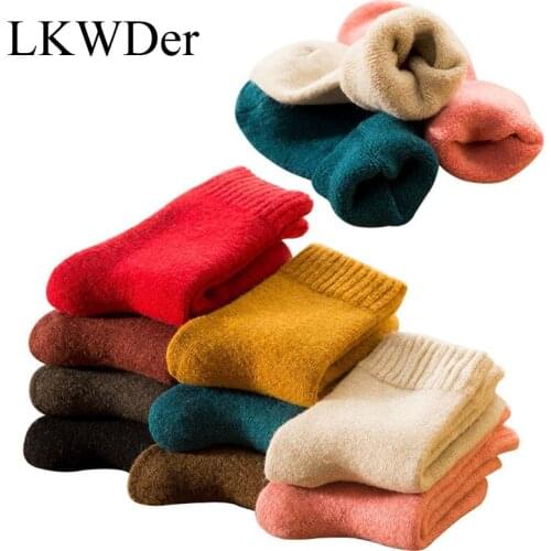 LKWDer Women's Wool Socks