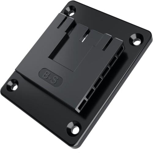 Power Tool Stand for 14.4-18V Lithium Battery Holder Screwdriver Wrench Base Snap Suspension Bracket