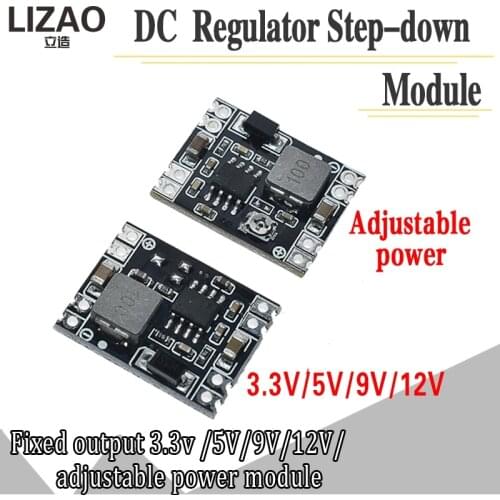 DC-DC Buck Step-down Power Supply Module 5V-12V 24V to 3.3V 5V 9V 12V Fixed Output High-Current