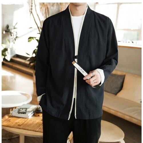 Men Patchwork Shirt Streetwear Short Sleeve 2020 Summer Harajuku Vintage Kimono Shirts Black Fashion Open Stitch