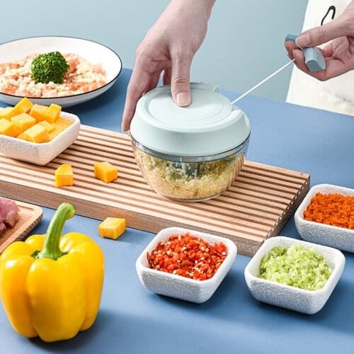 Small Manual Meat Grinder, Multi-Function Hand Garlic Masher, Garlic Masher, Kitchen Garlic Masher, Kitchen Machine