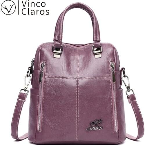 Luxury Travel Cute Leather Backpack Women In 30cm Designer Mochilas Para Mujer Laptop Back Pack Large Capacity Waterproof Bags