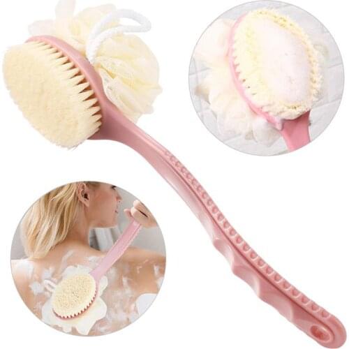 Lazy Tribe Bath Brush- Shower Body Brush -Improves Skins Health And Beauty - Remove Dead Skin And Toxins, Improves Lymphatic Fu