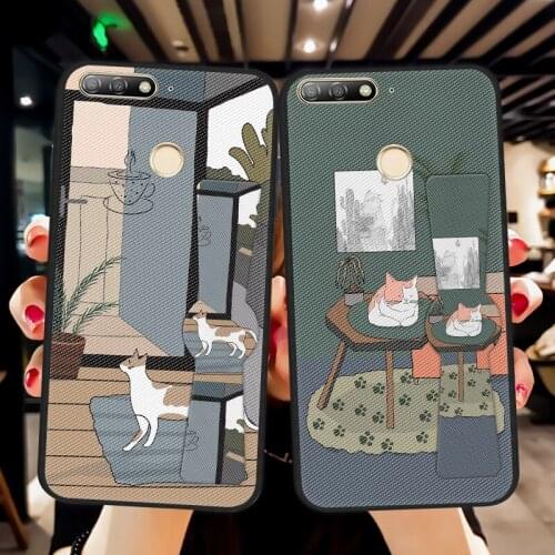 ShuiCaoRen Huawei Honor 7C Phone Cases
