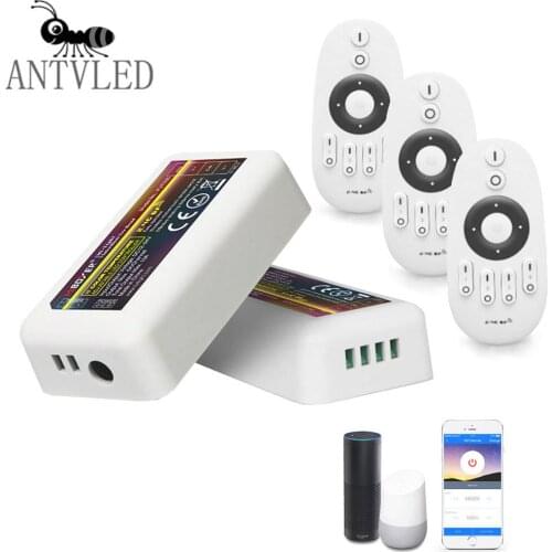 Milight Led Dimmer Controller FUT035 FUT007 MiBoxer 2.4G Wireless RF 4-Zone Color Temperature Adjustable Touch Remote Controller