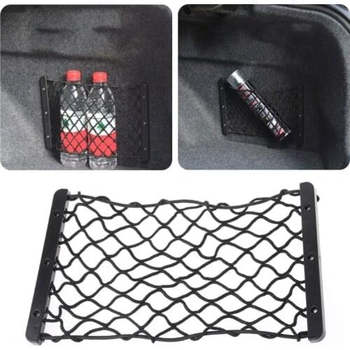 New Universal Car Trunk Storage Bags Fire Extinguisher Net Network Luggage Bottle Umbrella Drink Holder Box Pocket Car Styling