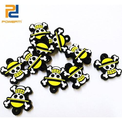 POWERTI 30pcs/Lot Skull Tennis Vibration Dampeners for Tennis Racket Reduce Shock Sport Funny Tennis Racquet Accessories