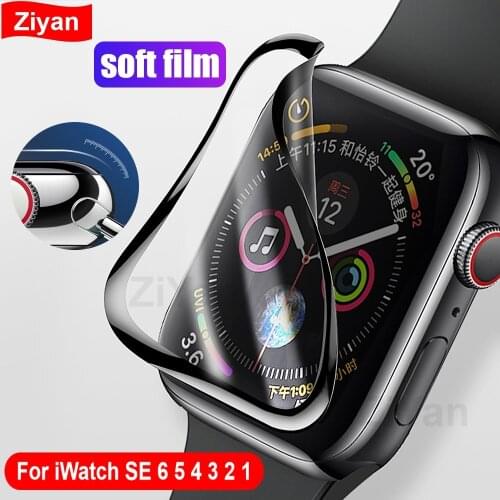 3D Waterproof Screen Protector For Apple Watch Case SE 6 5 4 44MM 42MM Not Tempered Glass Film For iWatch 3 2 1 38MM 40MM Cover