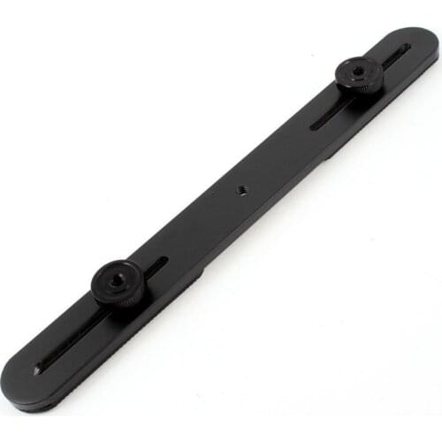 1/4" Sliding Screw Camera Arms Flash Hot Shoe Bracket Stand Mount 10.6" fr tripod