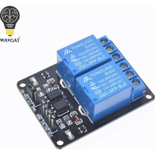 1PCS 5V 2 Channel Relay Module Shield for Arduino ARM PIC AVR DSP Electronic .We are the manufacturer 2-way relay module WAVGAT