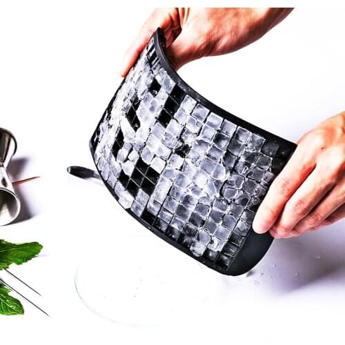 1cm 160 Ice Cube Ice Cream Tubs Makers Nmax Acess Rios Food Grade Silicone Bar Cocktail Wine Drink Small Ice Cube Mold Cooler