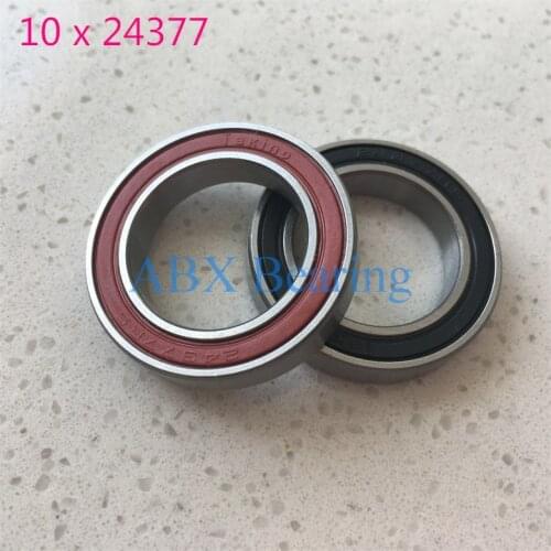10pcs MR24377 MR2437 2RS 24377 MR2437LLB MR243707 24x37x7mm bike wheels bottom bracket repair bearing BB90 shimano FSA Trek SRA