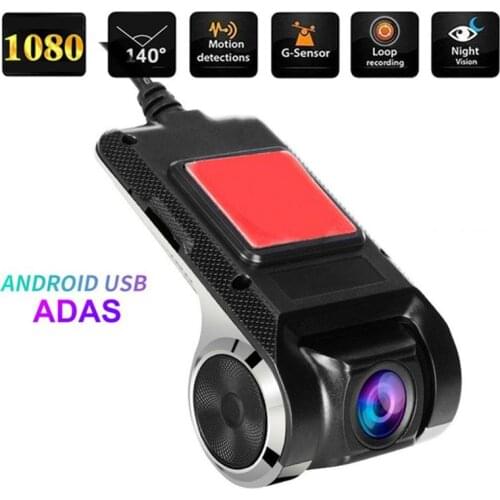 1080P Android ADAS Dash Cam Car DVR Dash Camera USB DVR Loop Recording Car DashCam Night Version Video Recorder