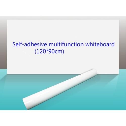 120*90cm Self-adhesive Soft Whiteboard Sticker Wall Paste Whiteboard Thickened Teaching Whiteboard Wall Paste Erase Whiteboard