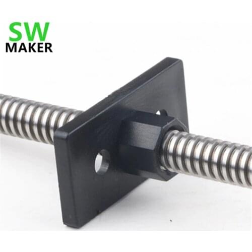 2pcs TR8x8/TR8x4/TR8x2 8mm Acme Nut Plate for CNC 3D printer spare parts TR8 POM nut