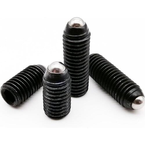 5/20x M3 M4 M5 M6 M8 M10 M12 Black Grade 12.9 alloy steel Hex Hexagon Socket Allen Spring Ball Plunger Grub Point Set Screw Bolt
