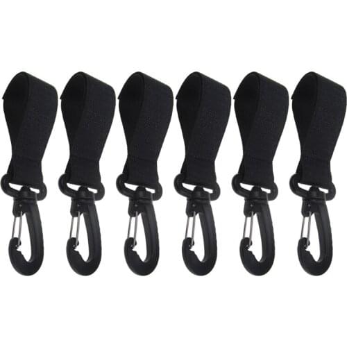6PCS Kayak Paddle Keeper Oar Webbing Strap Holder Snap Clip For Paddleboard Inflatable Boat Paddle Accessories