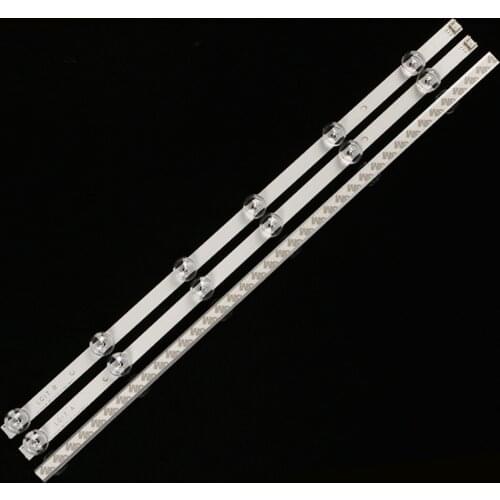 9pcs LED TV Backlight For LG innotek Drt 3.0 32"_A/B 6916l-1974A 1975A REV0.2 32MB25VQ lv320DUE 32LF5800 55VO E74739 59cm 6LEDs