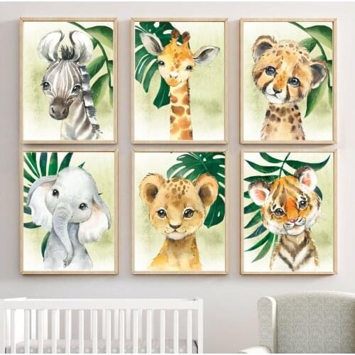 Diamond Painting 5D DIY Lion Giraffe Zebra Picture Diamond Mosaic of Rhinestones Full Diamond Embroidery Cross Stitch Home Decor