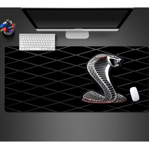 Large Cobra Mouse Pad Rubber Professional PC Game Accessories Professional Computer Keyboard Mouse Desk Mats Christmas Gift