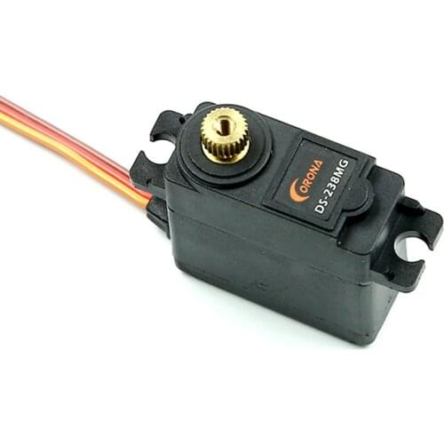 DS238MG Metal Gear Mini Digital Servo Futaba Mini Servo For Rc Helicopter / Fixed-Wing Drone Parts