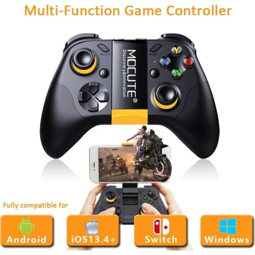 Mocute 054MX Game Controller Wireless Bluetooth GamePad Mobile Trigger Joystick for Nintend Switch/IOS13.4+/Android/PC