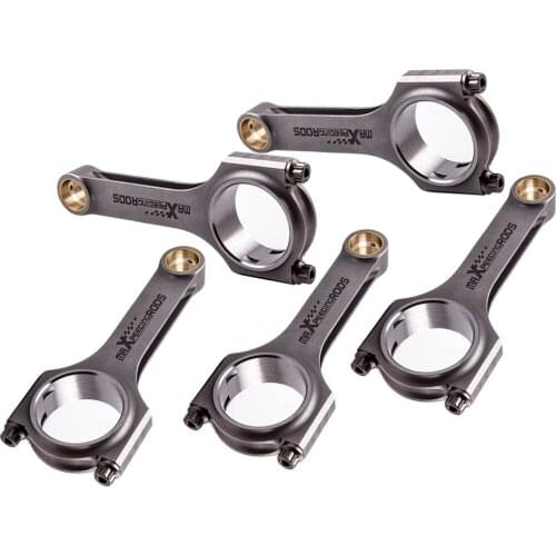 Racing Connecting Rod For Volvo S60 R 2.5L Conrod Con Rod Bielle ARP Bolts Forged 4340 Piston Pin Balanced Shot Peened