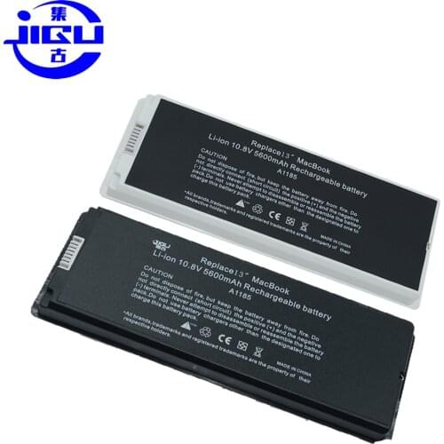 JIGU New Laptop Battery For Apple MacBook 13" 13.3 Inch A1181 A1185 MA561 MA566 White
