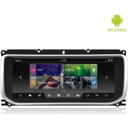 MERRYWAY 10.25'' for RANGE ROVER EVOQUE 2012-2016 Dashboard Multimedia Navi GPS Bluetooth Android9.0 RAM+ROM 4+64GB Player