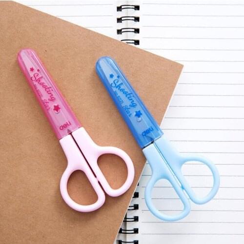 Multi-function Stainless Steel Craft Scissors 2 PCS/Lot Kawaii School Tools Portable Paper Scissors Kids Manual Mini Tailor Scis