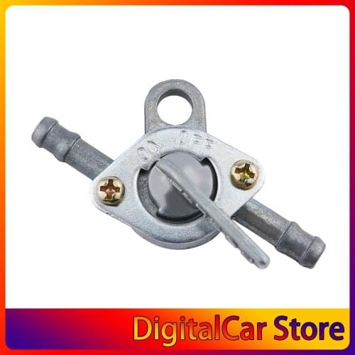 Newest Fuel Petrol Tank Switch Tap Petcock Gasoline Valve With Two Ends On/Off Switch For Cross-country Motorcycle ATV Moped Hot