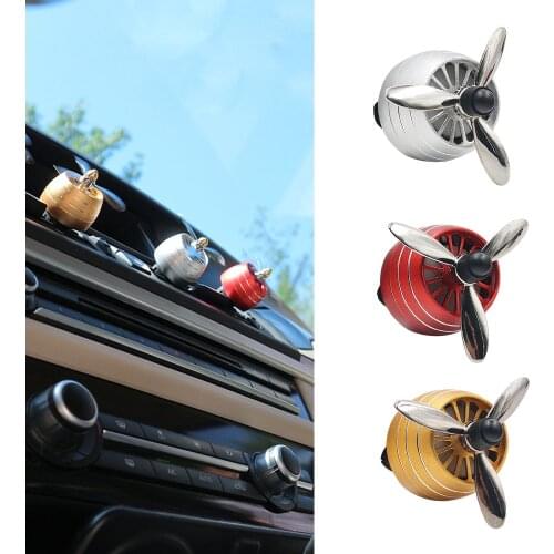 New Mini Air Freshener Car Conditioner Fan Portable Car Auto Smell Air Freshener Air Freshener Car Smell LED Mini Conditioning