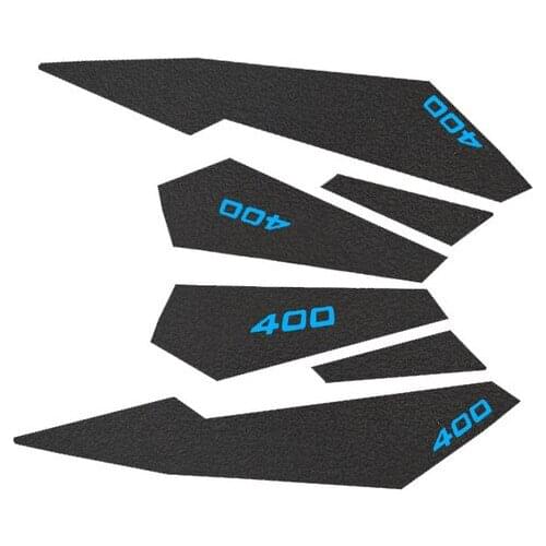 For KAWASAKI Z400 2019 Motorcycle Tank Traction Pad Side Gas Knee Grip Protector Anti slip sticker