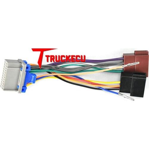 12-142 ISO Radio Adapter for BUICK for CHEVROLET for GMS for HUMMER H3 Wiring Harness Connector Lead Loom Cable Plug