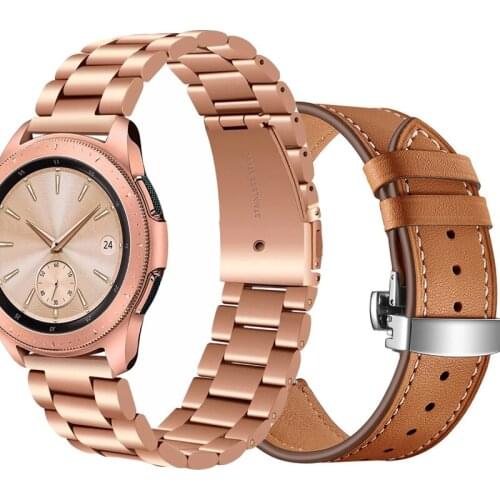 20mm 22mm Stainless Steel Strap for Samsung Galaxy Watch4 Classic 46mm 42mm Band Metal Bracelet for Galaxy Watch 4 44mm 40mm