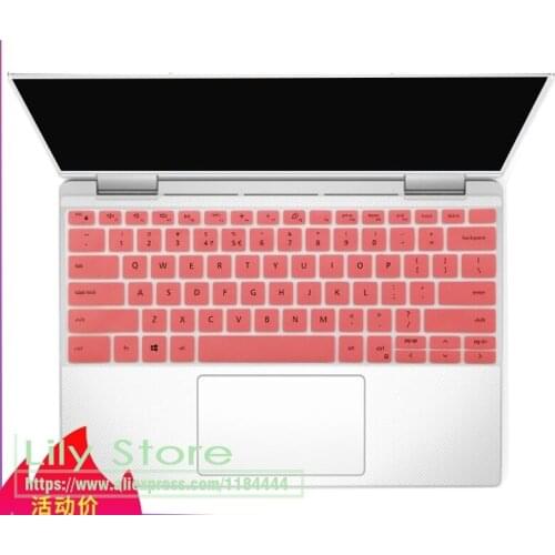 For DELL XPS 13 2020 7390 2 in 1 laptop 13.3 inch skin XPS13 2020 Silicone Notebook laptop Keyboard cover Skin