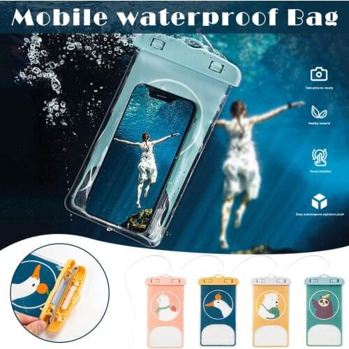 Universal Waterproof Sealed Phone Pouch Waterproof Case Drift Diving Swimming Bag Underwater Dry Phones Case Dropshipping