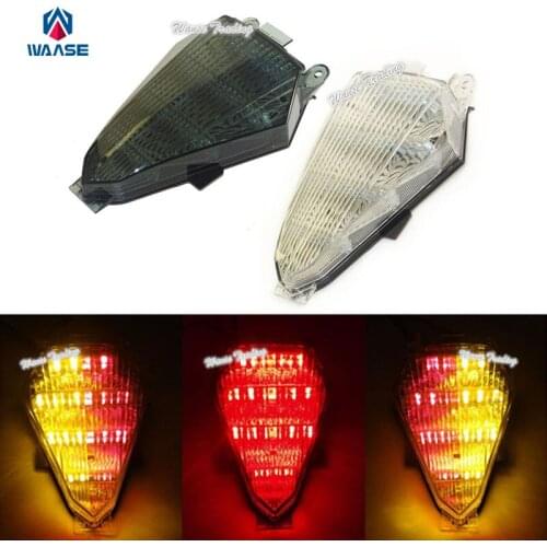 Waase Taillight Tail Brake Turn Signal Integrated Led Light For Yamaha YZF R6 RJ15 2008 2009 2010 2011 2012 2013 2014 2015 2016