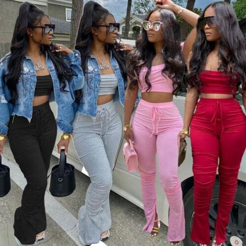 Off Shoulder Winter Two Piece Set Women Festival Clothing Crop Top and Stacked Leggings Set Sexy 2 Piece Club Outfits Plus Size