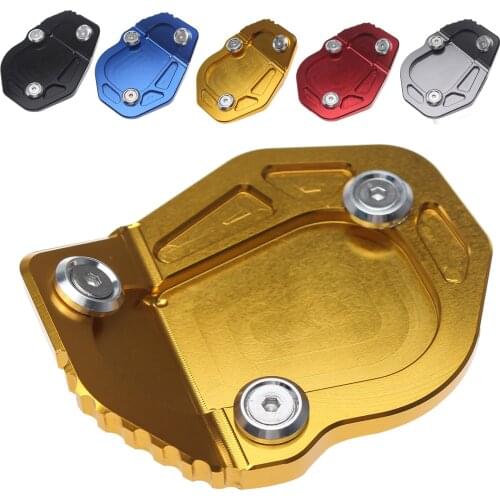 Foot Side Stand Pad Support Plate Enlarge Stand Kickstand For BMW R NINET 2017 2018 2019 Motorcycle Extension CNC Aluminum Alloy