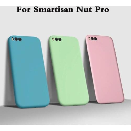 Fundas Case For Smartisan Nut Pro tpu Liquid soft Silicone Phone Case For Smartisan Nut Pro OD105 Back Cover armor Coque 5.5"