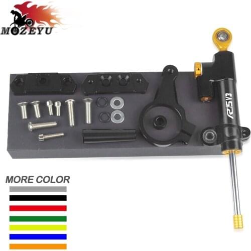 For Yamaha YZF R15 V3 YZF-R15 V3 2017-2020 yzf R15 V3 Aluminum Motorcycle Stabilizer Steering Damper&Mounting Bracket Kit