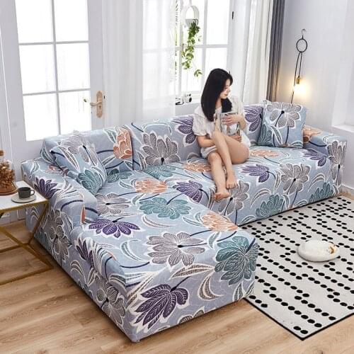 Home Sofa Cover Decoration Living Room Elastic Corner Sofa Cover 2/3/4 Elastic Sofa Cover Sofa Blowing Seat Armchair Assembly