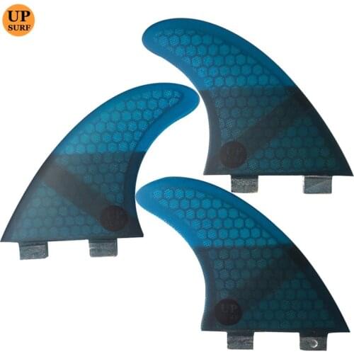 FCS K2.1 UPSURF Surf Fins Fiberglass Honeycomb Fibre Surfboard Fin 3 in Per Set surf board